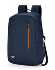 Navy Blue Minimalist Laptop Backpack