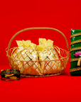 Traditional Thamboolam Golden Basket