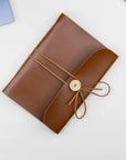 Tan Leatherette Diary