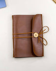 Tan Leatherette Diary