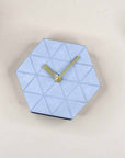 Modern Concrete Clock – Gray