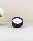 Black Concrete Candle