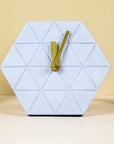 Modern Concrete Clock – Gray