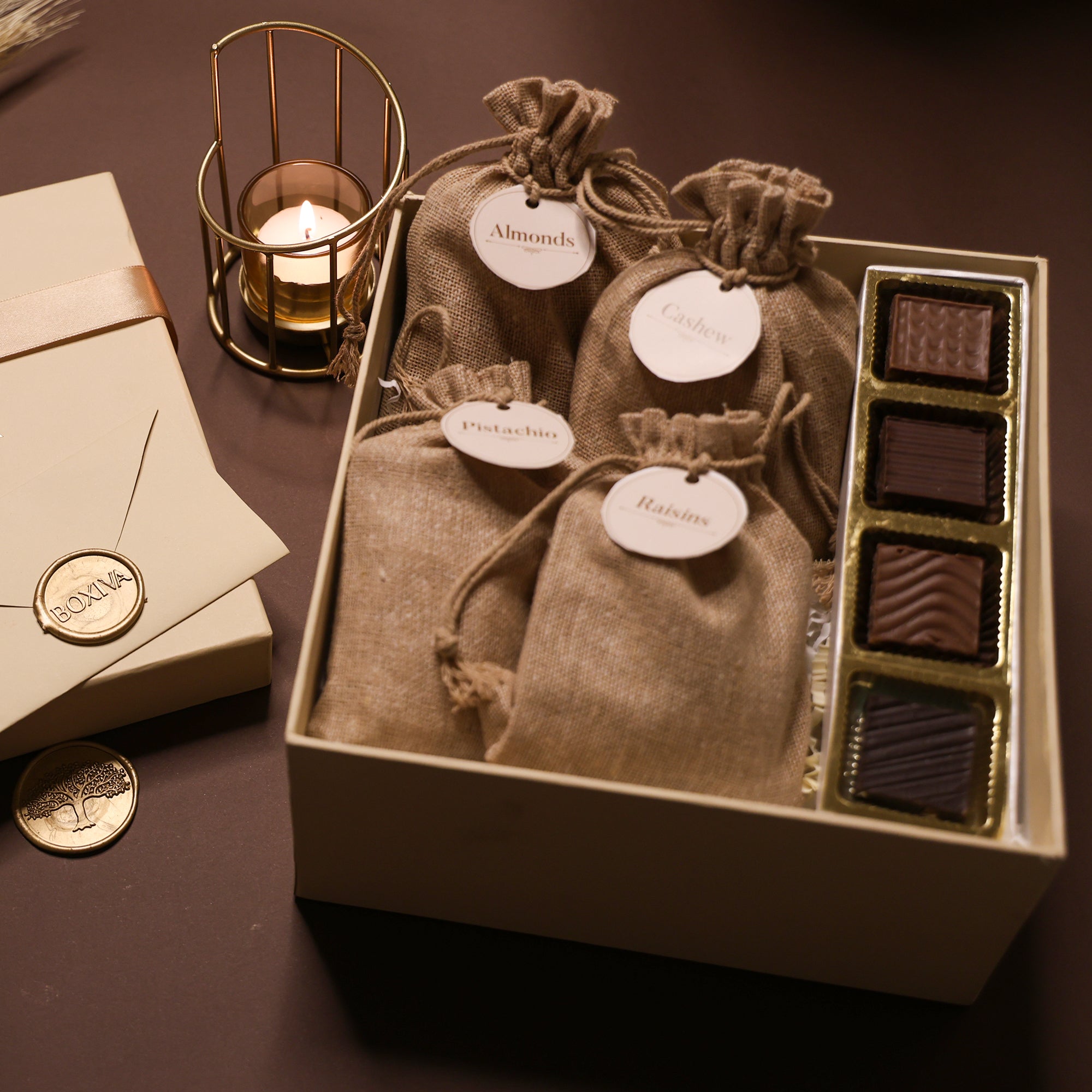 Dry Fruit Chocolate Hamper