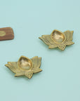 Lotus Brass Diya