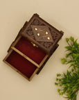 3 Layer Wooden Jewellery Box for women