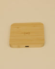 Bamboo Wireless Charging Pad | Eco-Friendly Fast Charging Dock