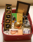 Leatherette Basket Hamper