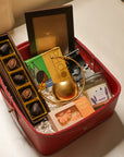 Leatherette Basket Hamper