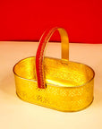 Golden Oval Basket
