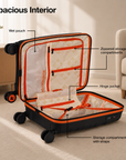 Nasher Miles Cabin Luggage Bag - Black