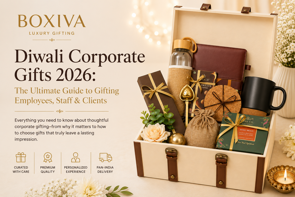 Diwali Corporate Gifts 2026: The Ultimate Guide to Gifting Employees, Staff &  Clients