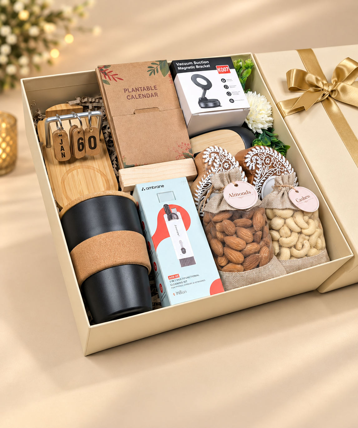 Smart Living &amp; Dry Fruits Gift Hamper
