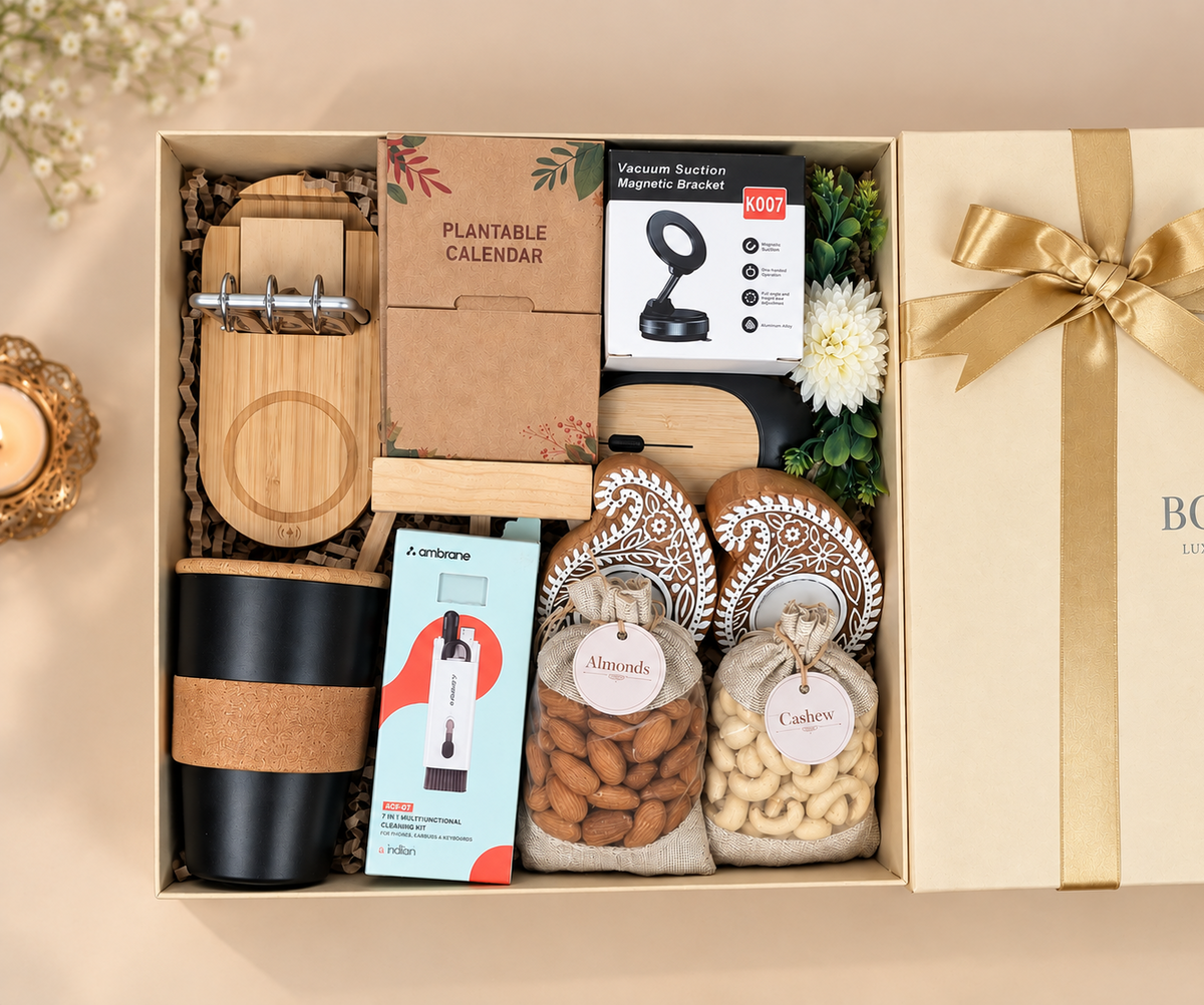 Smart Living &amp; Dry Fruits Gift Hamper