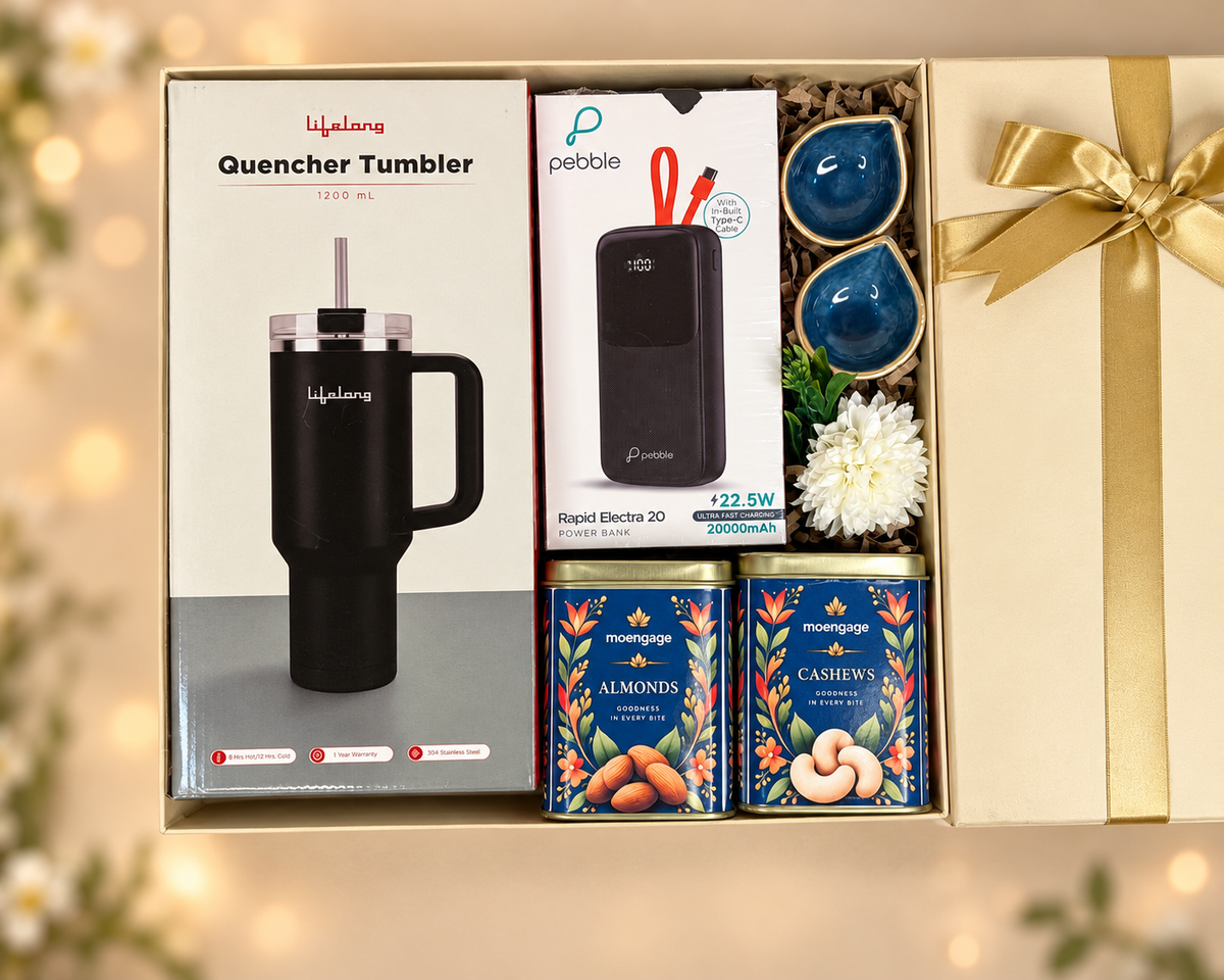 Modern Essentials &amp; Gourmet Diwali Hamper