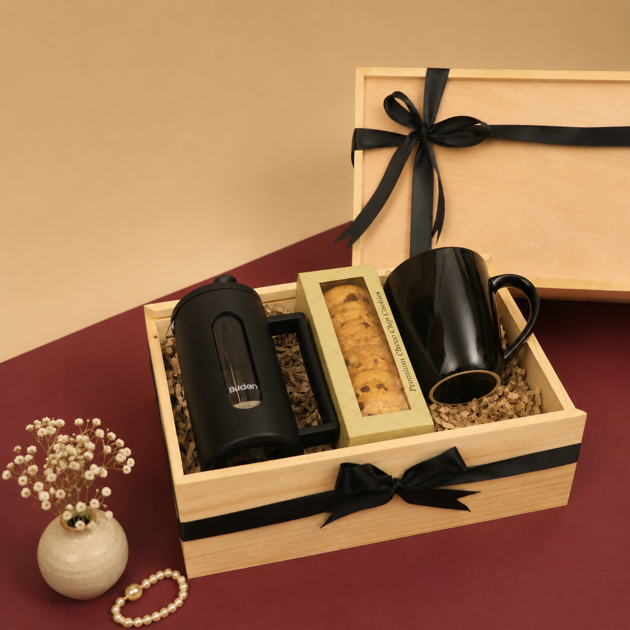 Luxe Brew &amp; Bites Gift Hamper