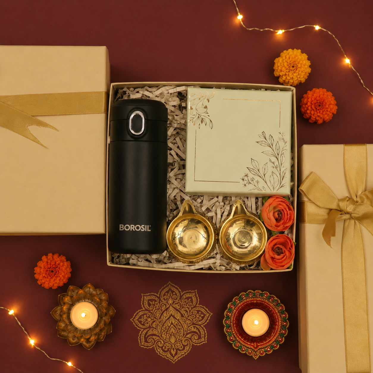 Wellness &amp; Indulgence Diwali Gift Hamper
