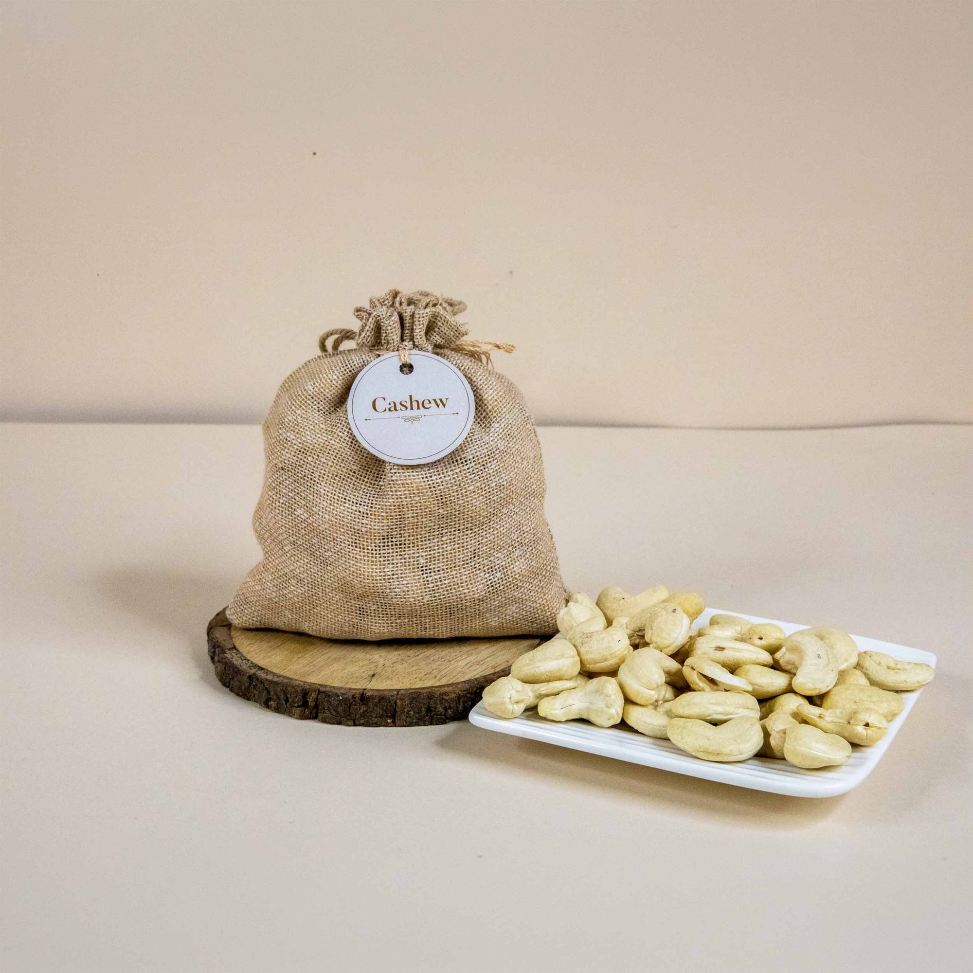 Cashews Jute Potli