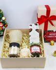 Seasons Greetings - Cookies Chocolate and Coffee Gift Hamper
