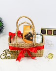 Basket Full of Christmas Goodies