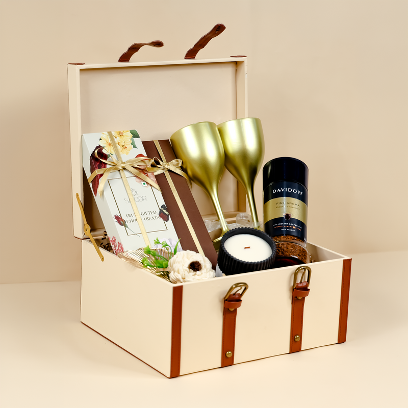 The Luxe Treat Trunk Hamper