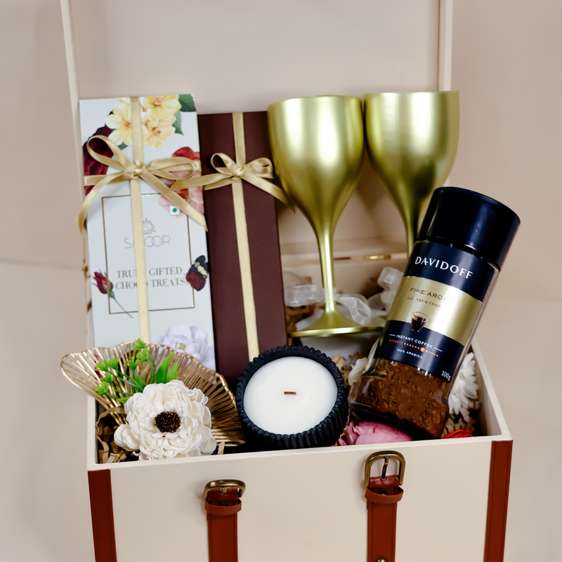 The Luxe Treat Trunk Hamper