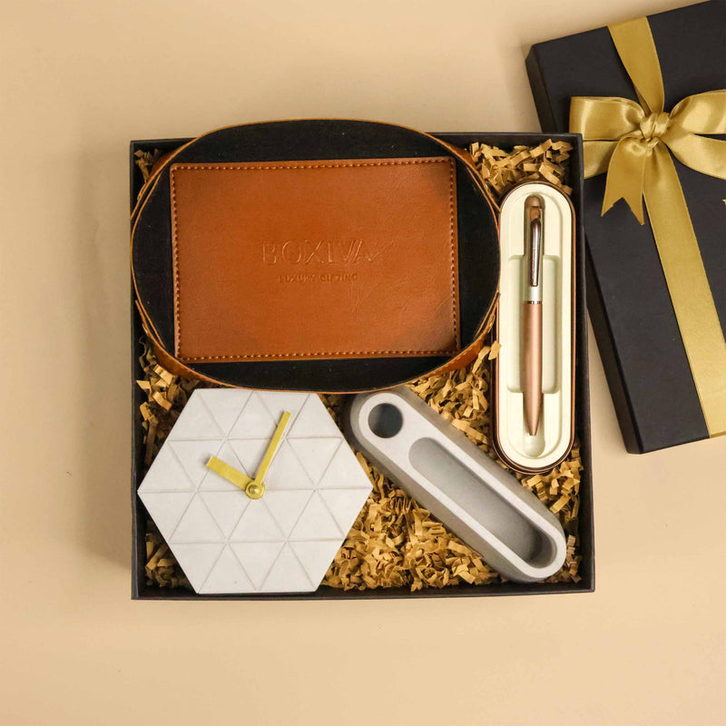 Organized Desk Essentials Hamper