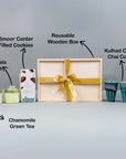 Tea Lovers Hamper in Wooden Gift Box