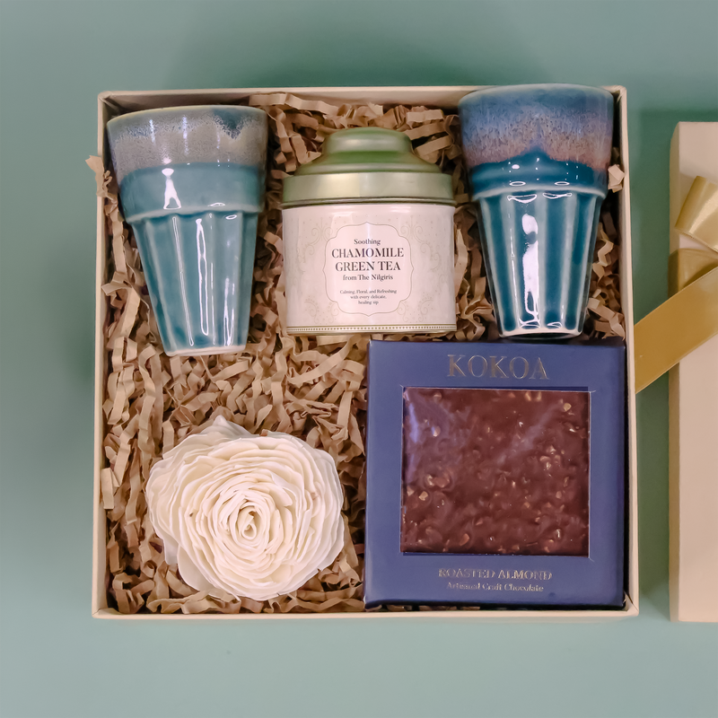 Tea Kulhad Wedding Return Gift Box