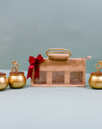 Jute Bag 3 Jar Delight Wedding Hamper