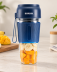 Borosil NutriGrip Blue Portable Blender
