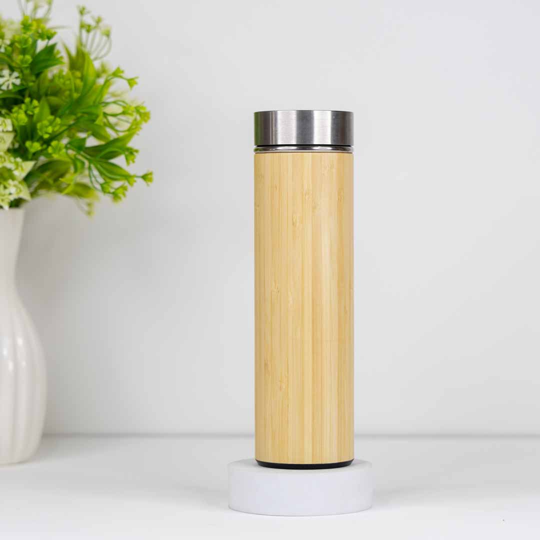 Bamboo Steel Bottle