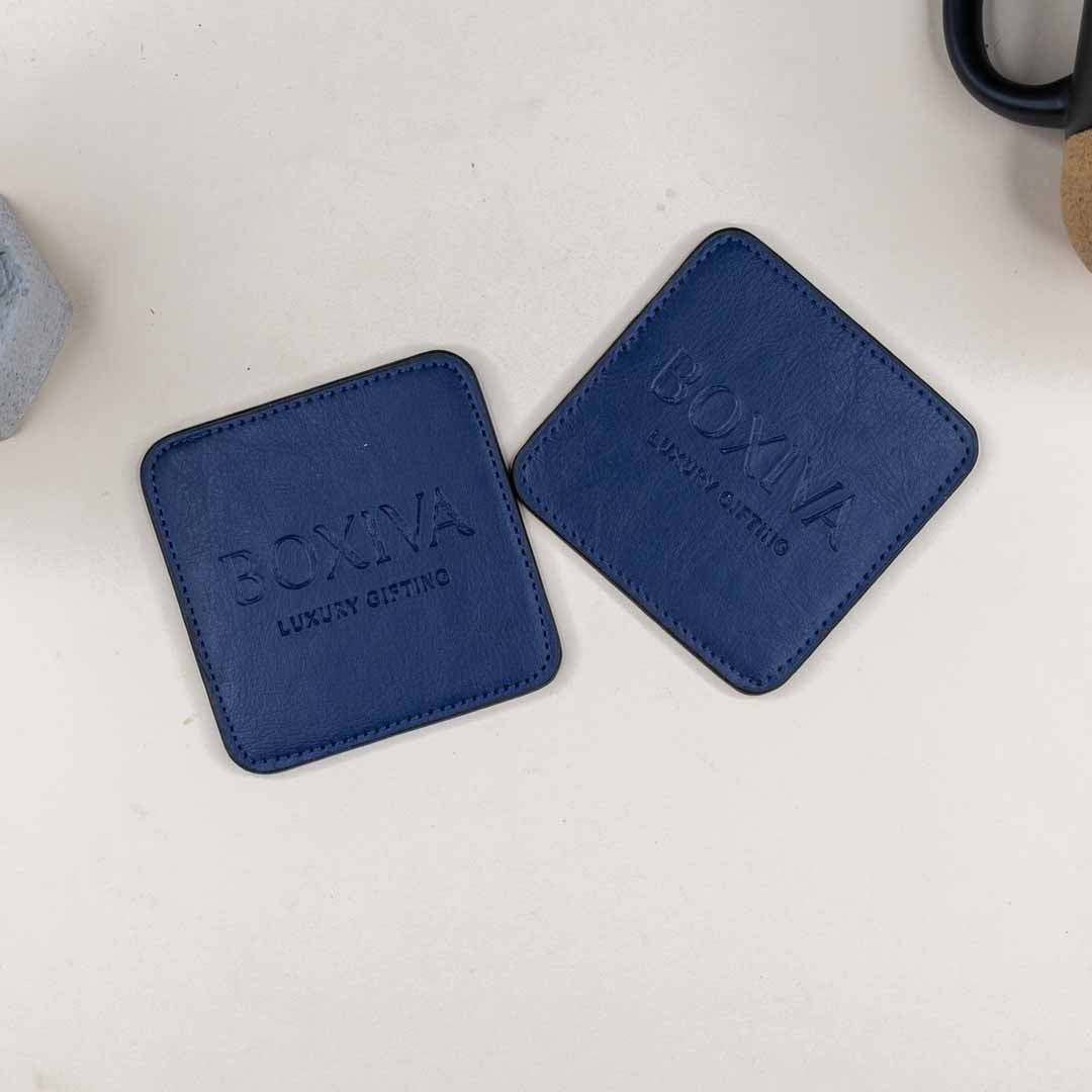 Leatherette Square Coaster - 2
