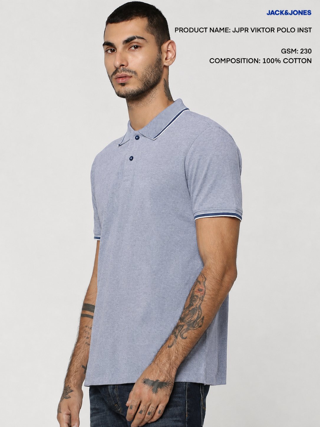 Polo Inst – 100% Cotton, 230 GSM