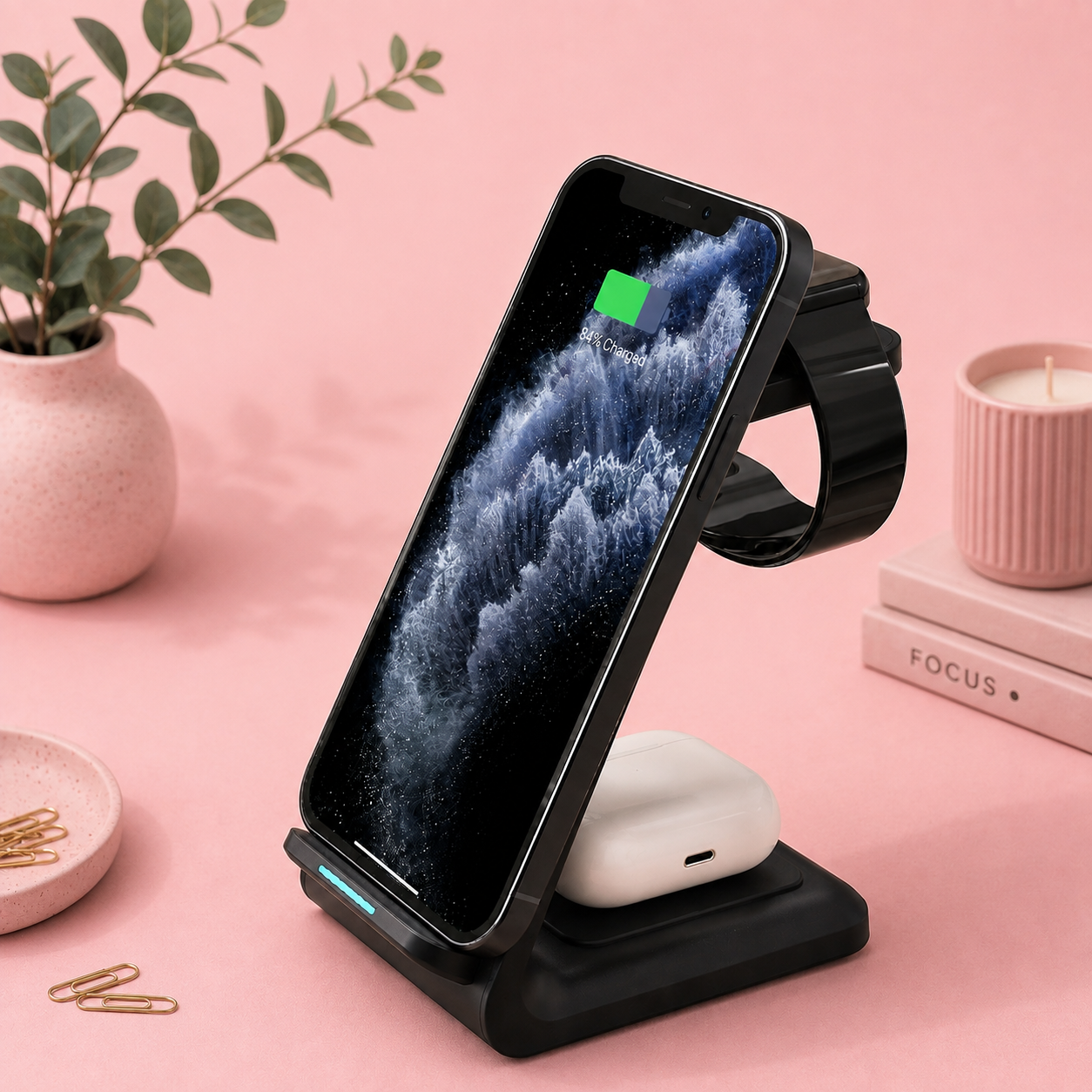 Sync 3-in-1 Wireless Charging Station