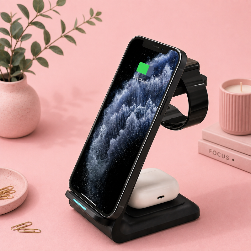 Sync 3-in-1 Wireless Charging Station