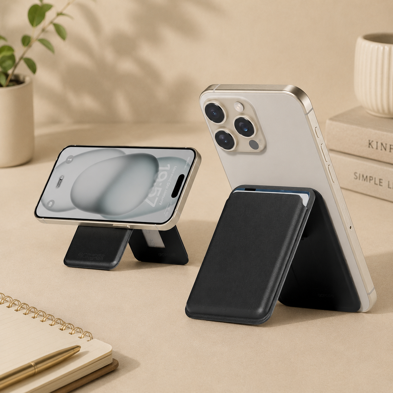 Magnetic Mobile Card Holder Wallet