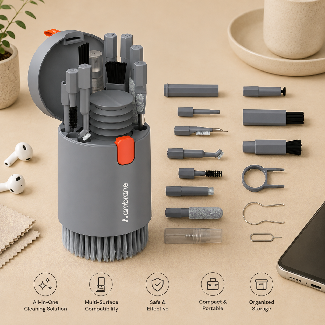 20-in-1 Ultimate Gadget Cleaning Kit