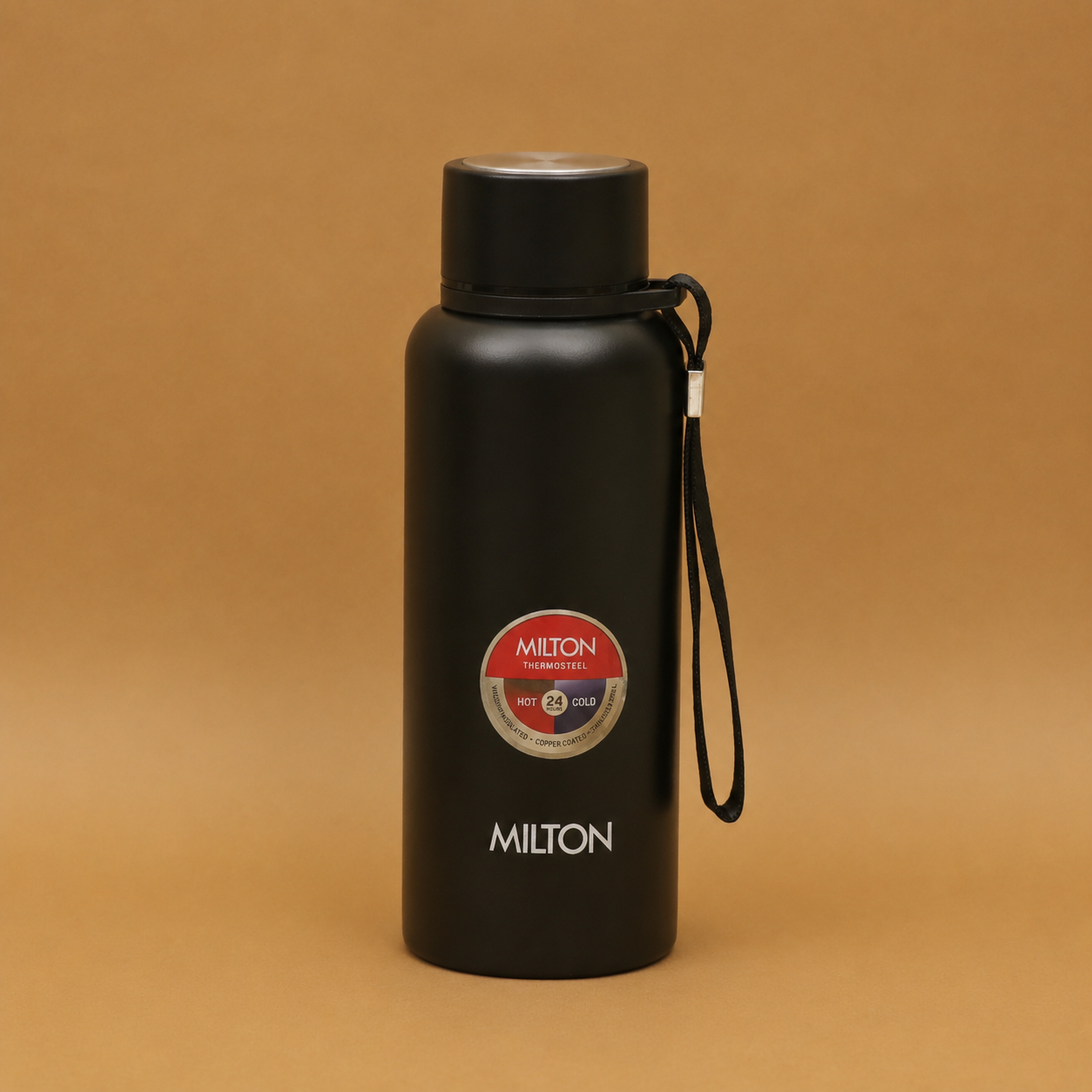 Milton Thermosteel Black Bottle