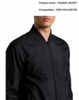Jack & Jones Vilmar Black Bomber Jacket