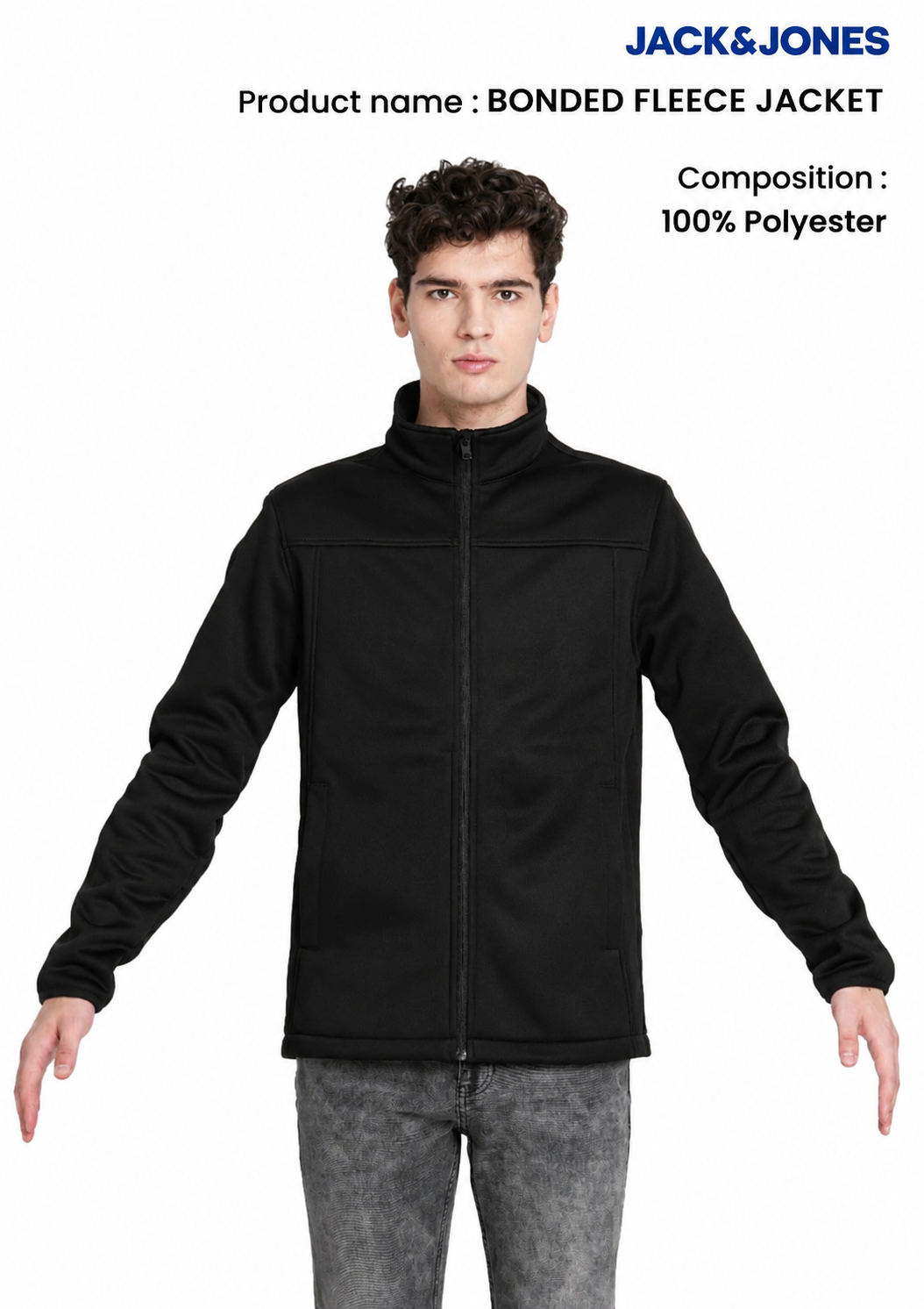 Bonded Fleece Jacket – Jack &amp; Jones