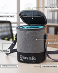 Glasafe Mealmate Glass Lunch Box Combo (Set of 3)