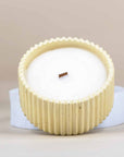 Beige Concrete Candle