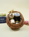The Minimal Cane Basket Gift Hamper