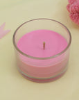 Pink Scented Candle
