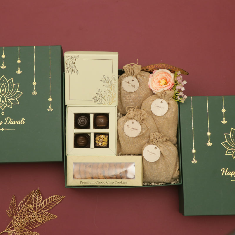 Artisan Dry Fruit & Chocolate Diwali Hamper