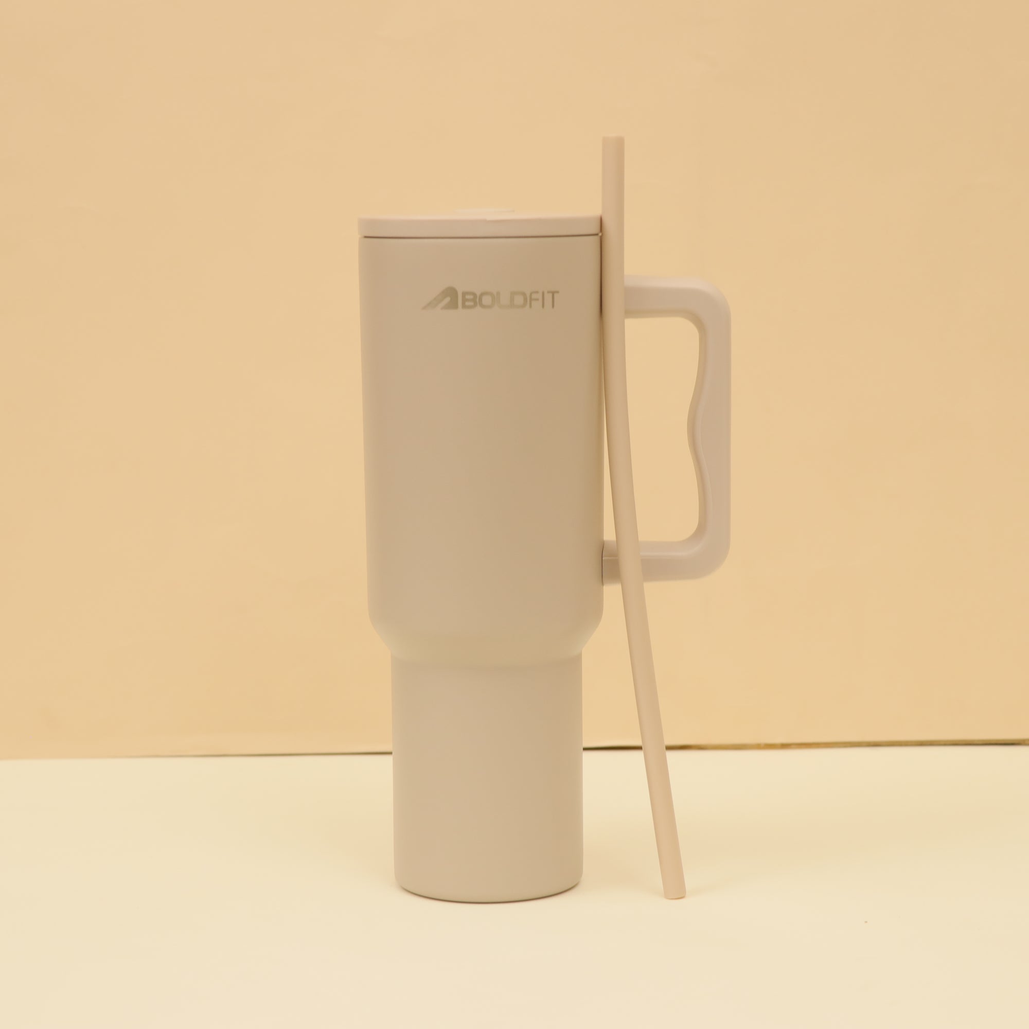 Boldfit Insulated Travel Tumbler with Handle &amp; Straw