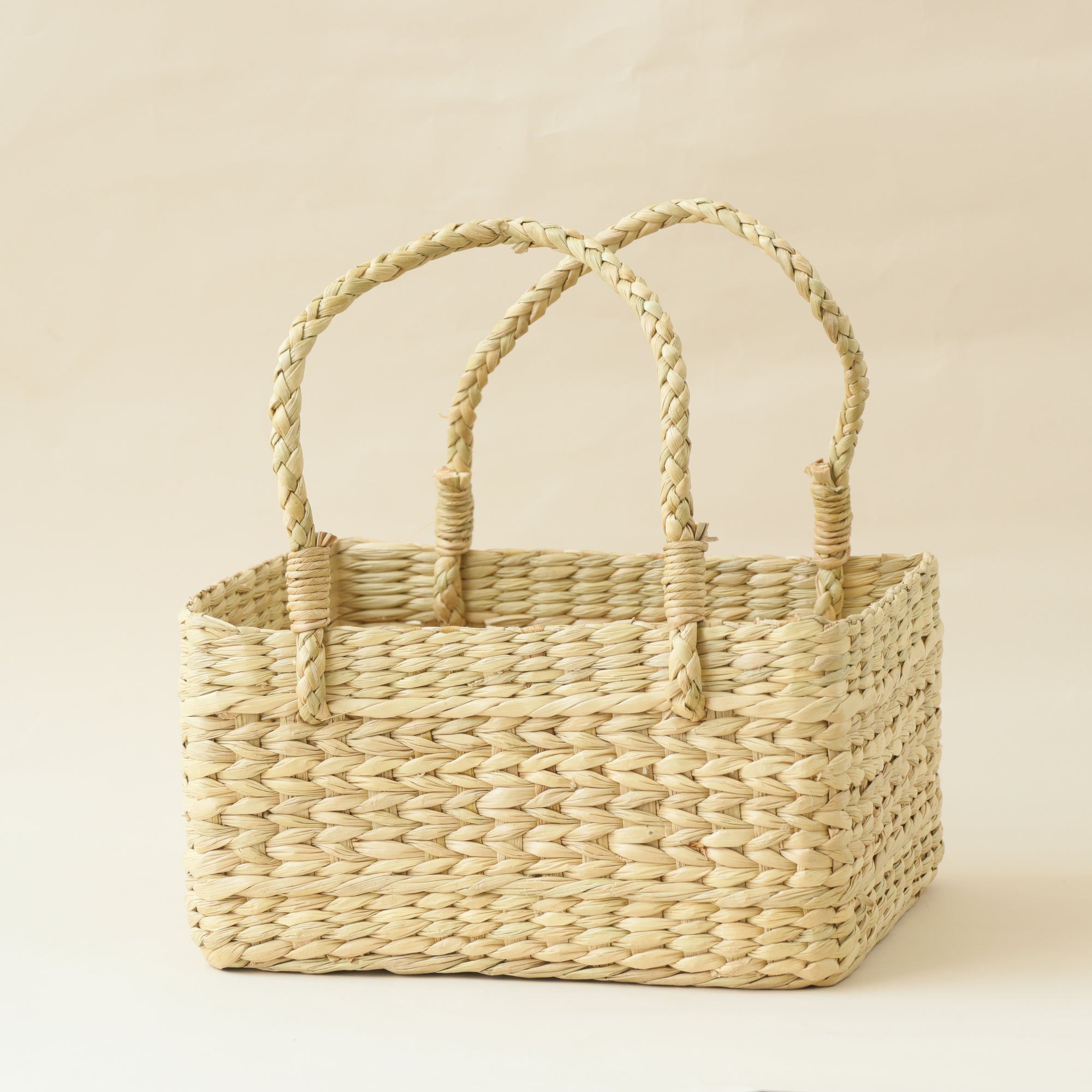 Cane Rectangle Basket