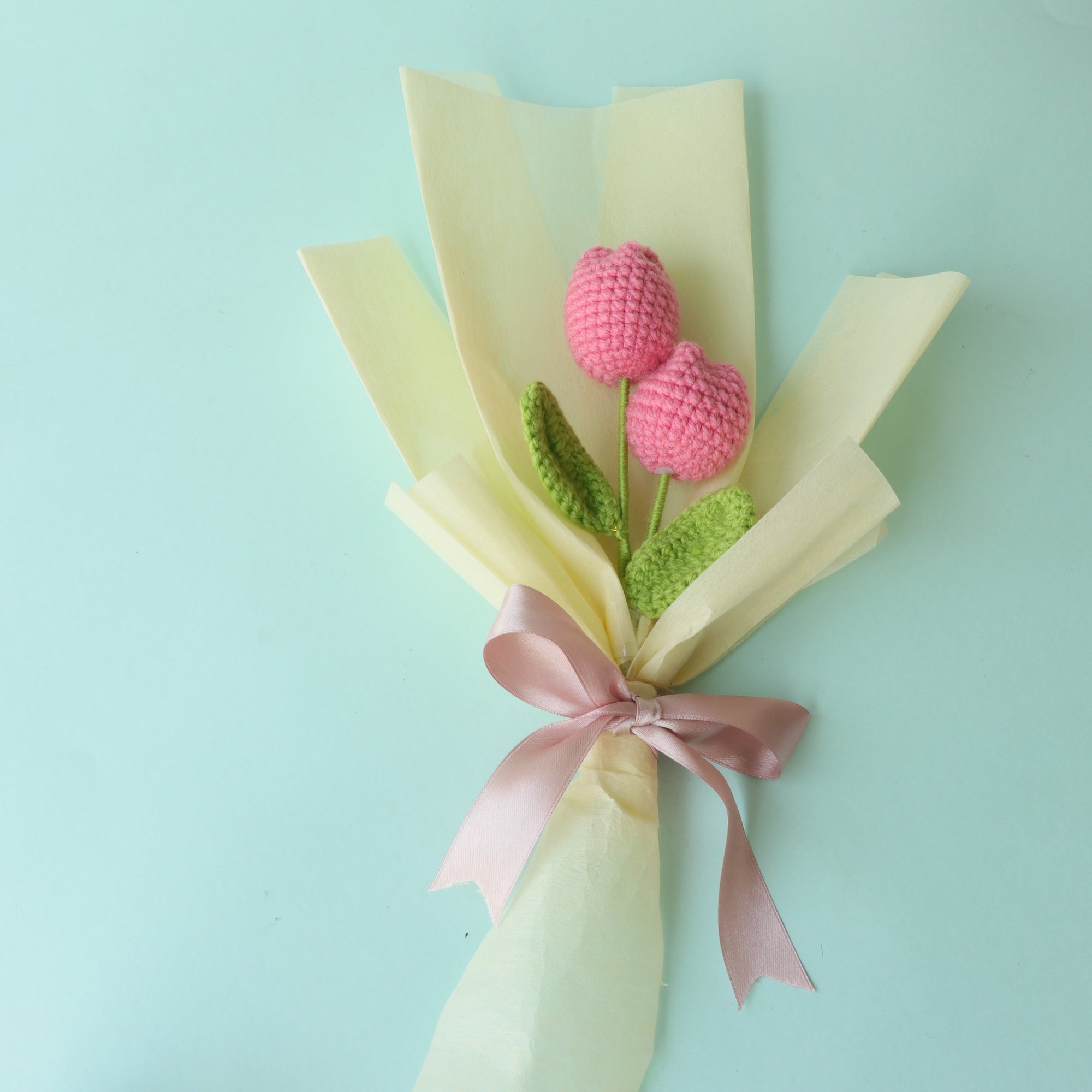 Tulip Crochet Bouquet