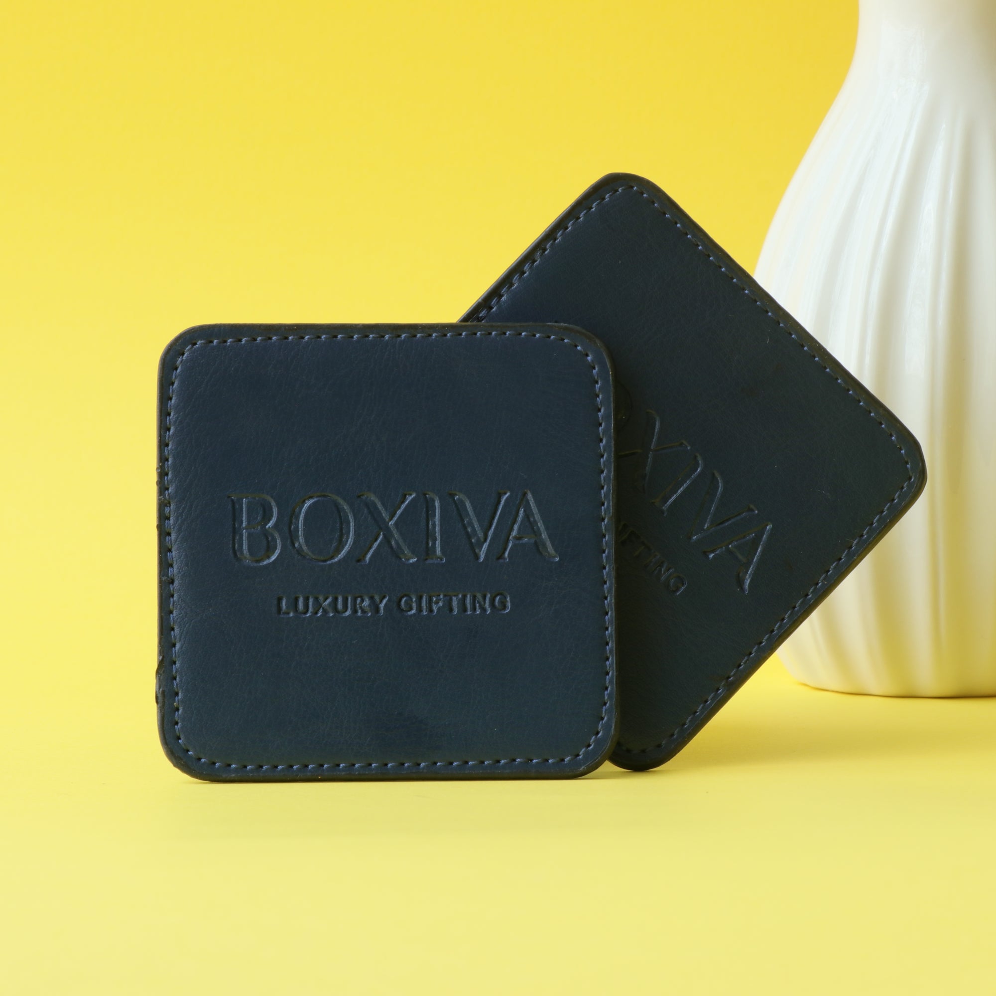 Leatherette Square Coaster - 2